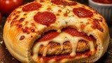 27 mit pommes Sonneberg Pizza Burger (Hähnchen) - بيتزا برجر Sonneberg دجاج